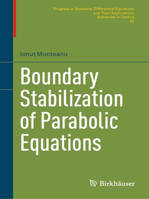 cover image of Boundary Stabilization of Parabolic Equations
